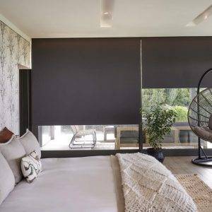 Black Block Out Roller Blinds